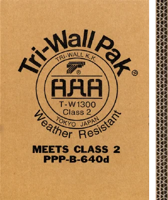 Tri-Wall社製 Tri-Wall 1300G（Triple-wall corrugated fiber-board）